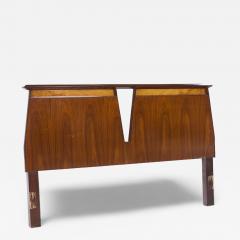  Hobey Helen Baker Helen Hobey Baker Mid Century Walnut Queen Headboard - 4250876