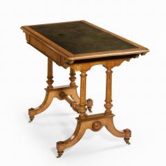  Holland Sons A Victorian writing table attributed to Holland and Sons - 977835