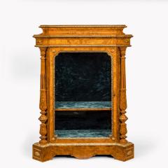  Holland Sons A pair of Victorian satinwood display cabinets attributed to Holland and Sons - 1783730