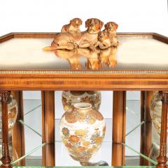  Holland Sons Hexagonal display table attributed to Holland and Sons - 897625