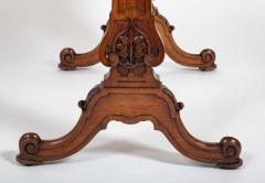  Holland Sons Important William IV Period Desk with Superb Carving Signed Holland Sons - 4455725