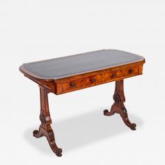  Holland Sons Important William IV Period Desk with Superb Carving Signed Holland Sons - 4456774