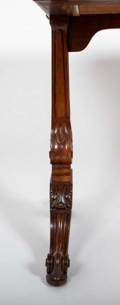 Holland Sons Important William IV Period Desk with Superb Carving Signed Holland Sons - 4479192