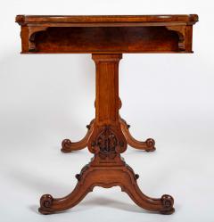  Holland Sons Important William IV Period Desk with Superb Carving Signed Holland Sons - 4479195
