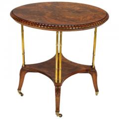  Holland Sons Victorian Burl Walnut Table by Holland Sons - 1532557