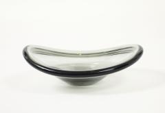  Holmegaard Holmegaard Smoked Glass Wave Vessel - 4381668