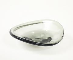  Holmegaard Holmegaard Smoked Glass Wave Vessel - 4381669