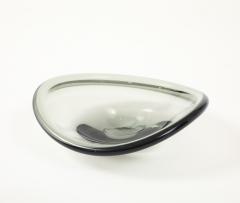  Holmegaard Holmegaard Smoked Glass Wave Vessel - 4381671