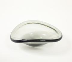  Holmegaard Holmegaard Smoked Glass Wave Vessel - 4381672