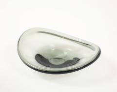  Holmegaard Holmegaard Smoked Glass Wave Vessel - 4381674