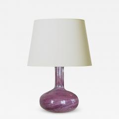  Holmegaard Mod table lamp in swirling purple glass by Holmegaard - 2774863