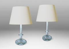  Holmegaard Pair of Palace Table Lamps by Michael Bang for Holmegaard - 3811709