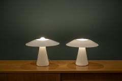  Holmegaard Pair of Sidse Werner Phoenix Table Lamps for Holmgaard - 4655058