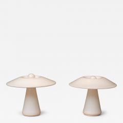  Holmegaard Pair of Sidse Werner Phoenix Table Lamps for Holmgaard - 4658534