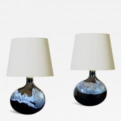 Holmegaard Pair of Table Lamps by Michael Bang for Holmegaard - 4701965