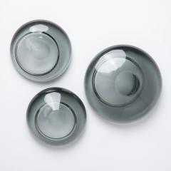  Holmegaard Three glass bowls by Per Lutken for Holmegaard - 4415495