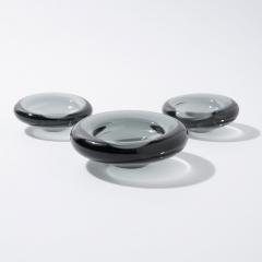  Holmegaard Three glass bowls by Per Lutken for Holmegaard - 4415501