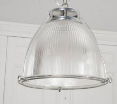  Holophane Pair of English Industrial Factory Pendants - 1470297