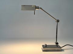  Holtk tter Adjustable Nickel Plated Brass Desk Light by Holtk tter Germany 1980s - 4308570