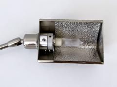 Holtk tter Adjustable Nickel Plated Brass Desk Light by Holtk tter Germany 1980s - 4308584
