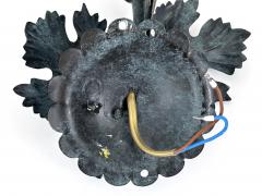  Honsel Leuchten Set of Two Elegant Vine Leaves Sconces by Honsel Leuchten Germany 1970s - 4547408