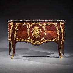  Hopillart Leroy 19TH CENTURY LOUIS XV STYLE ORMOLU MOUNTED COMMODE BY HOPILLART LEROY PARIS - 2621884