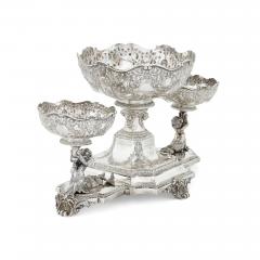  Horace Woodward Co London Edwardian silver centrepiece suite by Horace Woodward Co London - 2509843