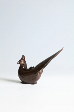  Hori Masaharu Pheasant Incense Burner 1950s - 3336067