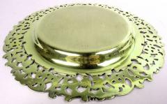  Howard Co Set of 10 Super Fancy American Gilt Sterling Silver Dessert Plates - 4125994