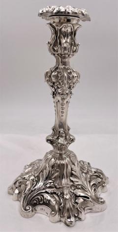  Howard Co Set of 4 Howard Co Sterling Silver 1901 Candlesticks in Baroque Revival Style - 3255303