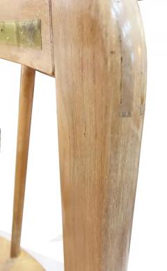  Howard Furniture Manufacturing 1980s Postmodern Spindle back Solid Oak Sofa Howard Furniture Pair Available - 3503084
