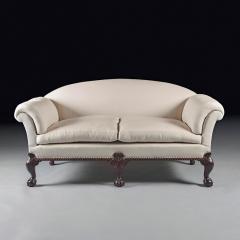  Howard Sons FINE 19TH CENTURY BALL AND CLAW SOFA AFTER HOWARD AND SONS - 3180787