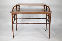  Howard Sons Howard Sons A High Art Aesthetic Movement Walnut Centre Tea Table - 4183295
