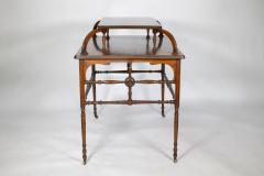  Howard Sons Howard Sons A High Art Aesthetic Movement Walnut Centre Tea Table - 4183297