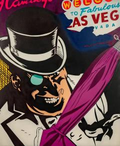 Huge Richard Huge Richard Mirando Seen Graffiti Art Painting of the Penguin in Las Vegas - 4127759