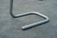  Hugh Hamilton Philip Salmon Set of 3 Paperclip Model K700 Bar Stools by Kinetics in Grey Enamel - 4206708