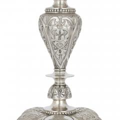  Hunt Roskell Set of Four Victorian silver stands by Hunt Roskell London - 2676574