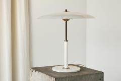  IKEA Large Solist Table Lamp in Metal Brass and Opaline Glass for IKEA 1990 - 4608898