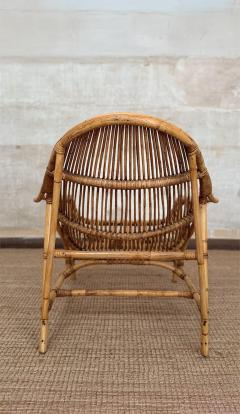  IKEA Pair of Bamboo Lounge Armchairs by Ikea Second Half of the 20Th Century - 4364751