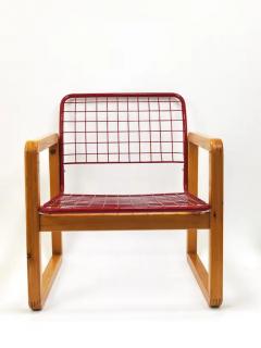  IKEA Postmodern Wire Lounge Chair Armchair S len Knut Marianne Hagberg Ikea 1982 - 4063073
