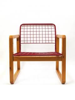  IKEA Postmodern Wire Lounge Chair Armchair S len Knut Marianne Hagberg Ikea 1982 - 4063075