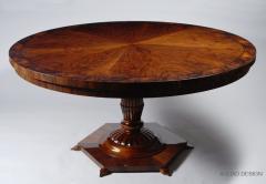  ILIAD Bespoke Biedermeier Inspired Pedestal Table - 481860