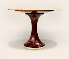  ILIAD Bespoke Italian Modernist inspired Pedestal Table - 481840