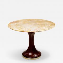  ILIAD Bespoke Italian Modernist inspired Pedestal Table - 485234