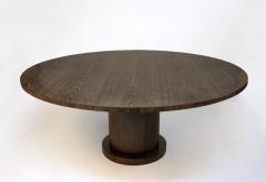  ILIAD Bespoke Modernist Breakfast Table with Cylindrical Base by ILIAD Design - 612876