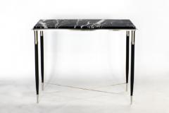  ILIAD Bespoke Pair of French Modernist Style Consoles Inspired by Andre Arbus - 560193