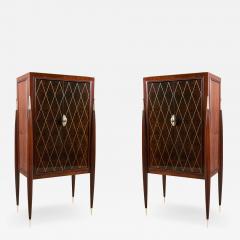  ILIAD DESIGN A Pair of Art Deco Style Fireside Cabinets by ILIAD Design - 1919725