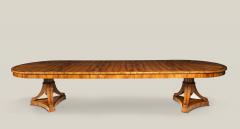  ILIAD DESIGN Biedermeier Inspired Double Pedestal Extendable Dining Table by ILIAD Design - 635201