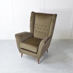  ISA Bergamo I S A Italy Armchair manufactured by ISA attributed to Gio Ponti 1950s  - 4339300