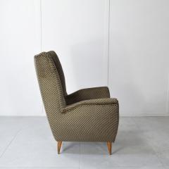  ISA Bergamo I S A Italy Armchair manufactured by ISA attributed to Gio Ponti 1950s  - 4339301